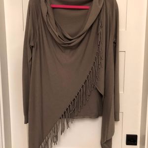 Green Scoop Neck Sweater